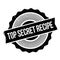 Top Secret Recipe rubber stamp