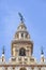 Top section of The Giralda tower. Seville, Spain