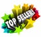 Top Seller Sales Person Stars Best Employee Worker Results