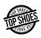 Top Shoes rubber stamp