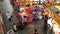 Top shot of customer buying foods