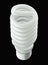 Top Side view of Energy efficient light bulb