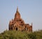 The top of South Guni temple in Bagan, Myanmar