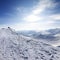 Top station of ropeway on ski resort