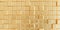 Top view of abstract background of extruded gold square