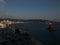 Top view of the acapulco bay at la costera