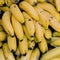 top view arrangement with bananas. High quality beautiful photo concept