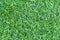 Top view artificial grass soccer field