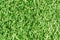 Top view artificial grass soccer field