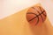 top view basketball with copy space. High quality beautiful photo concept