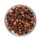 Top view of Bowl of Organic black clove.