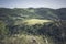 Top view of a canyon in southern Italy, in particular the gorges of the Platano river