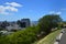 Top view of the Capital of Mauritius, Port Louis