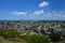 Top view of the Capital of Mauritius, Port Louis