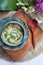 Top view of Cendol Traditional Dessert