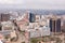 Top view on central business district of Nairobi from Kenyatta International Conference Centre helipad