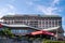 Top view of Channelside Walk Way Plaza and Westin Hotel.