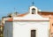 Top view of Church of the Holy Souls in Terrasini province of Palermo, Sicily, Italy