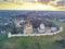 Top view of  the city of the Golden ring Pereslavl Zalessky