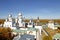 Top view of the city of Rostov the Great