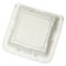 Top View Closed Styrofoam Food Container