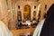 Top view of the Corpus Christi Mass at the Basilica Cathedral of Salvador, in Pelourinho, Bahia