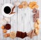 top view cup of coffee with chocolate cookie crunchy waffles vanilla cookies cinnamon crackers cookies with jam on wooden