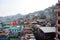 Top view of Darjeeling Town, India