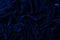 top view of dark blue velvet textile