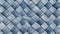 Top view of detailed macro view of bleached denim weave. Seamless backdrop. Luxury weaving. Fabric tiles. Generative AI