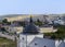 Top view of the domes of churches and cathedrals in Sviyazhsk, Russia