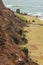 Top View Empty Beach Pipa Brazil