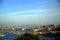 Top view of the entrance to the Vieux Port of Marseille, France