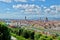 Top view of Firenze,Arno,ponte vecchio