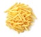 Top view of french fries