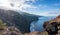 Top view of iconic Nogales beach in La Palma