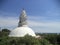 Top view of lotus jain temple in sonagiri