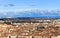 Top view of Lyon Old town and Lyon opera house, Lyon, France