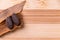 Top view macro shot of herbal pills and tablets arranged with spices on a red stone. Unani medicines concept