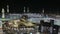 Top view of Masjidil Haram which is still partly under construction in Mecca