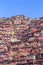 Top view monastery at Larung gar Buddhist Academy, Sichuan, China