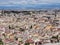 Top view of Naples panoramic view, Napoli, Italy