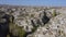 Top view of Ortahisar town old houses.