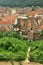 Top view over the Brasov Council Square and History Museum