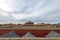 Top view of palace building of Forbidden city