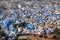 Top view panorama of Jodhpur City, Rajasthan, India