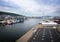 Top view of the port of Bergen