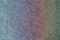 Top view of rainbow colored knitted fabric