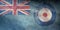 Top view of retro flag of Air Force Ensign of the United Kingdom . grunge flag of united kingdom of great Britain, England. no