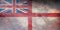 Top view of retro flag of Naval Ensign of the United Kingdom . grunge flag of united kingdom of great Britain, England. no